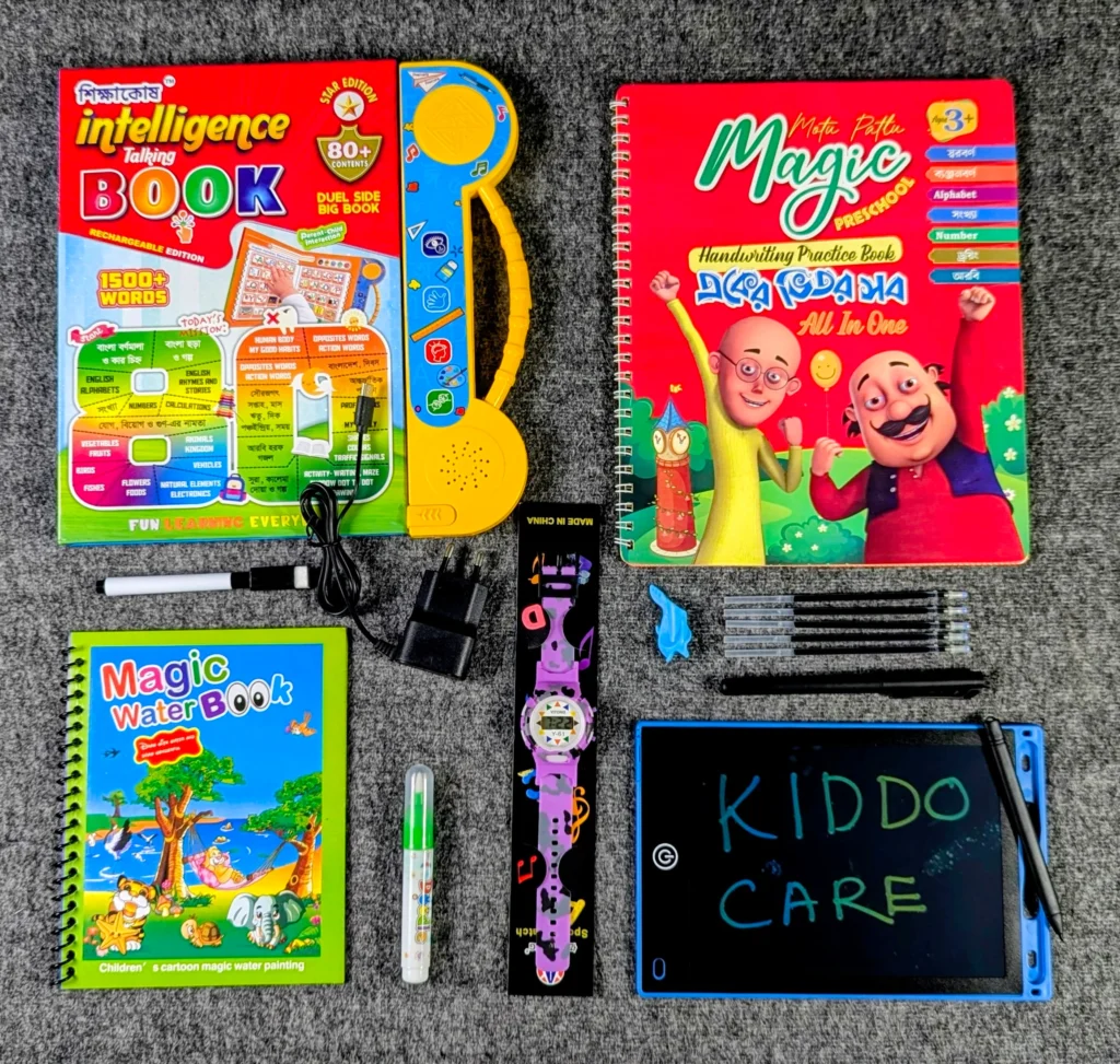 KiddoGear Advance Pre-School Learning Combo